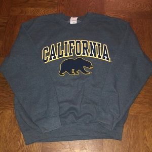 California Crewneck With Bear
